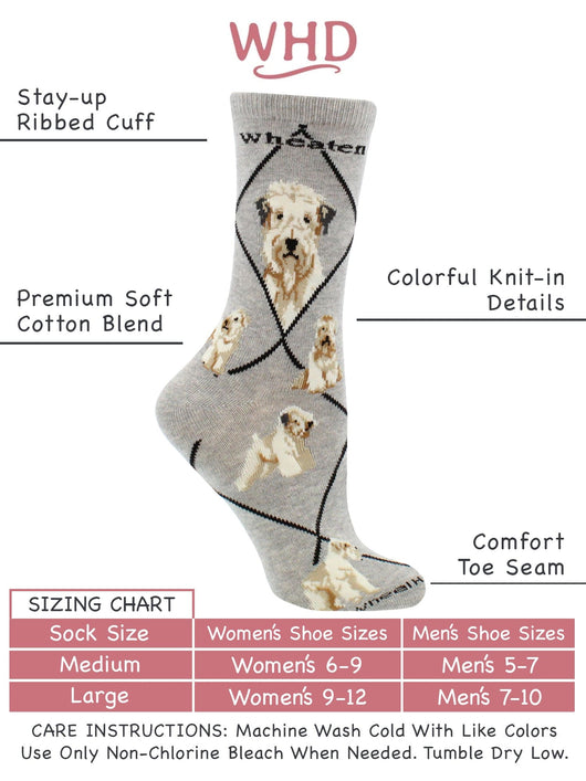 Wheaten Terrier Socks Perfect Dog Lovers Gift