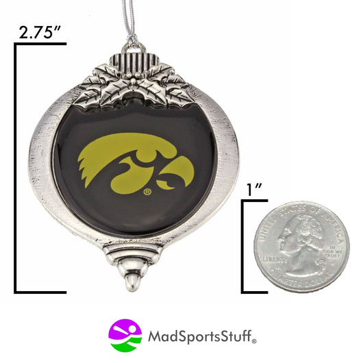 FTH ornament University of Iowa Hawkeyes Christmas Ornament Crystal
