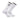 IQ socks White -1 Pair / Large Zip Pocket Crew Socks