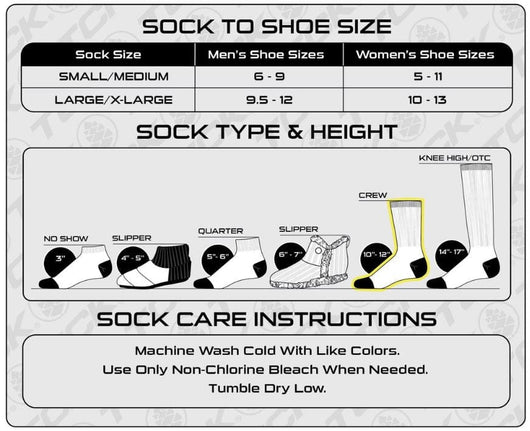 IQ socks Zip Pocket Crew Socks