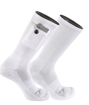 IQ socks Zip Pocket Crew Socks