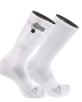 IQ socks Zip Pocket Crew Socks