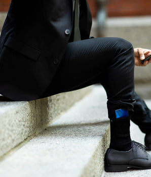 IQ socks Zip Pocket Crew Socks