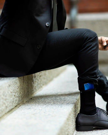 IQ socks Zip Pocket Crew Socks