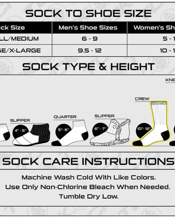 IQ socks Zip Pocket Crew Socks