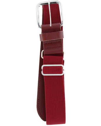 MadSportsStuff belt Cardinal / Adult Performance Baseball Belt Softball Belt - Youth Adult Sizes Adjustable Sizing