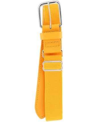 MadSportsStuff belt Gold / Adult Performance Baseball Belt Softball Belt - Youth Adult Sizes Adjustable Sizing