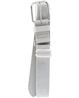 MadSportsStuff belt Grey / Adult Performance Baseball Belt Softball Belt - Youth Adult Sizes Adjustable Sizing