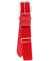MadSportsStuff belt Scarlet / Adult Performance Baseball Belt Softball Belt - Youth Adult Sizes Adjustable Sizing