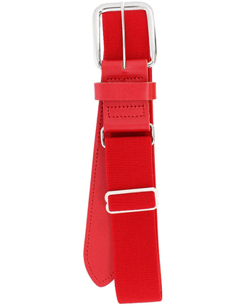 MadSportsStuff belt Scarlet / Adult Performance Baseball Belt Softball Belt - Youth Adult Sizes Adjustable Sizing