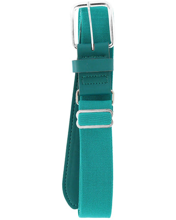 MadSportsStuff belt Teal / Adult Performance Baseball Belt Softball Belt - Youth Adult Sizes Adjustable Sizing