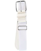 MadSportsStuff belt White / Adult Performance Baseball Belt Softball Belt - Youth Adult Sizes Adjustable Sizing