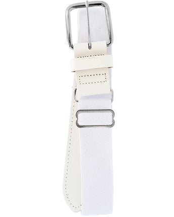 MadSportsStuff belt White / Adult Performance Baseball Belt Softball Belt - Youth Adult Sizes Adjustable Sizing