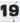 MadSportsStuff headband #19 / White Player ID Volleyball Headband (numbers 00-39)