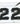 MadSportsStuff headband #22 / White Player ID Volleyball Headband (numbers 00-39)