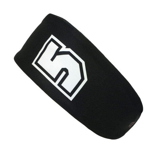 MadSportsStuff headband Black #5 / One Size Player ID Black/White Headband Basketball Volleyball Softball Soccer