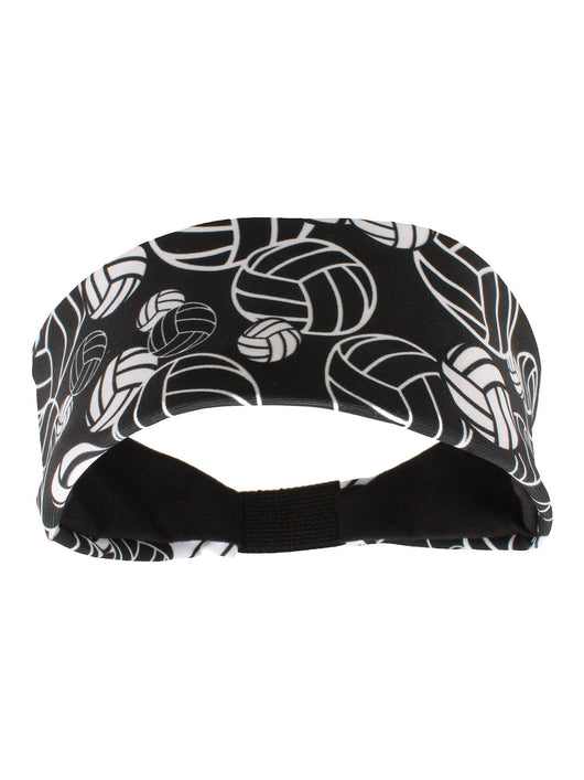 MadSportsStuff headband Black/White / One Size Crazy Volleyball Logo Headband