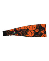 MadSportsStuff headband Crazy Girls Basketball Headband with Basketball Logos
