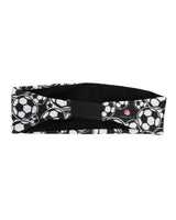 MadSportsStuff headband Crazy Soccer Headband with Soccer Ball Logos