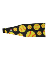 MadSportsStuff headband Crazy Softball Headband with Softball Logos