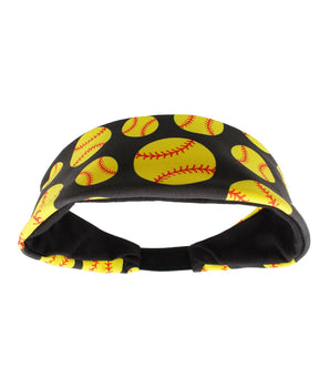 MadSportsStuff headband Crazy Softball Headband with Softball Logos
