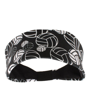 MadSportsStuff headband Crazy Volleyball Logo Headband