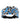 MadSportsStuff headband Electric Blue/Black / One Size Crazy Soccer Headband with Soccer Ball Logos