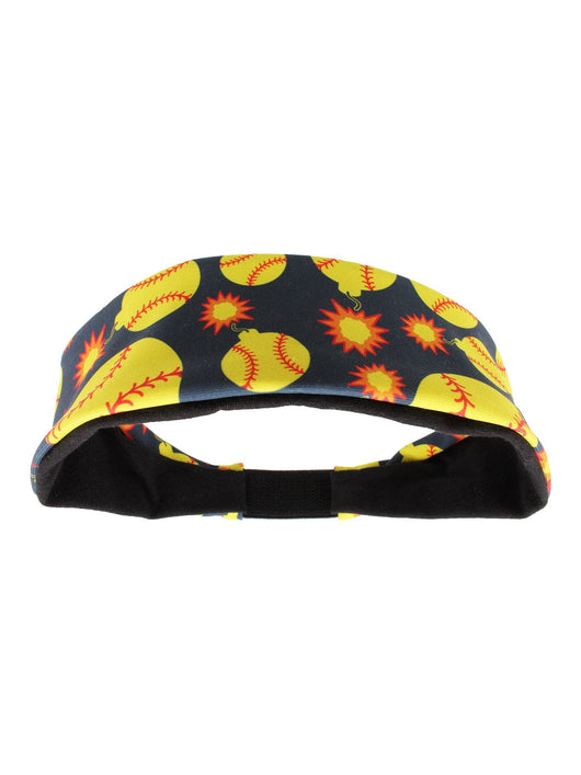 MadSportsStuff headband Navy / One Size Softball Bomber Headband with Softball Bomb Logos