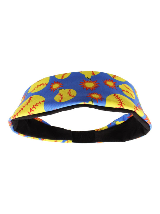 MadSportsStuff headband Royal / One Size Softball Bomber Headband with Softball Bomb Logos