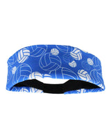 MadSportsStuff headband Royal/White / One Size Crazy Volleyball Logo Headband