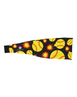MadSportsStuff headband Softball Bomber Headband with Softball Bomb Logos
