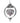 MadSportsStuff ornament Christmas Ornament with Crystal Gymnastics Heart Charm