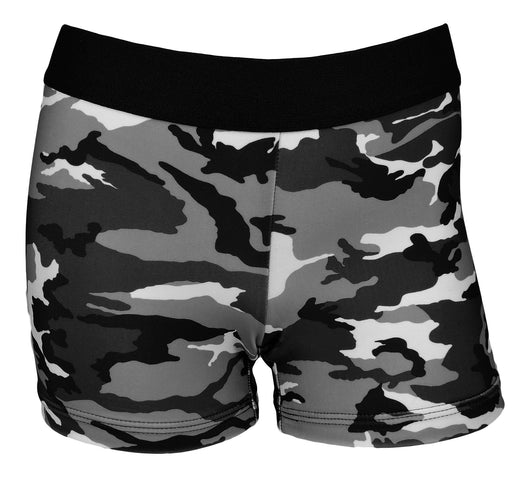 MadSportsStuff shorts Black Camo / Youth Small 3 Inch Womens Spandex Shorts from Pro Line