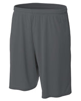 MadSportsStuff shorts Graphite / X-Small MadSportsStuff Youth No Pocket Mesh Shorts - League Safe Fit
