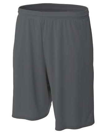MadSportsStuff shorts Graphite / X-Small MadSportsStuff Youth No Pocket Mesh Shorts - League Safe Fit