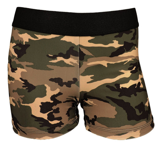 MadSportsStuff shorts Green Camo / Youth Small 3 Inch Womens Spandex Shorts from Pro Line