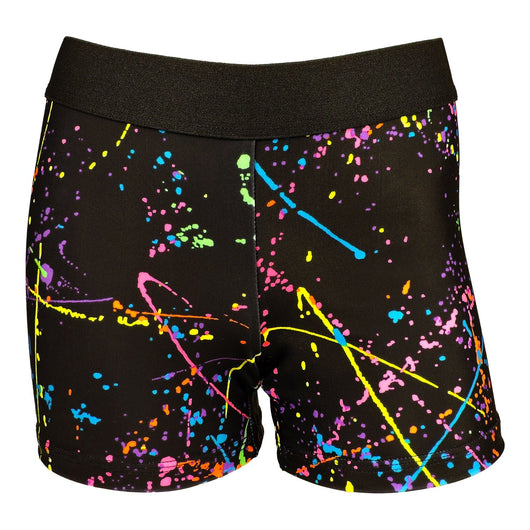 MadSportsStuff shorts Paint Splatter / Medium 3 Inch Womens Spandex Shorts from Pro Line