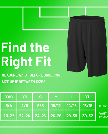 MadSportsStuff shorts Youth No-Pocket Mesh Athletic Shorts - Flag Football & Multi-Sport