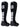 MadSportsStuff socks #00 / Large Player Id Jersey Number Socks Over the Calf Length Black White