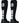 MadSportsStuff socks #00 / Medium Player Id Jersey Number Socks Over the Calf Length Black White