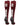 MadSportsStuff socks #02 / Large Player Id Jersey Number Socks Over the Calf Length Maroon White