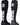 MadSportsStuff socks #04 / Small Player Id Jersey Number Socks Over the Calf Length Black White