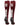 MadSportsStuff socks #05 / Large Player Id Jersey Number Socks Over the Calf Length Maroon White