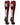 MadSportsStuff socks #06 / Large Player Id Jersey Number Socks Over the Calf Length Maroon White