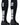 MadSportsStuff socks #12 / Small Player Id Jersey Number Socks Over the Calf Length Black White
