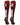 MadSportsStuff socks #12 / Small Player Id Jersey Number Socks Over the Calf Length Maroon White