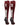 MadSportsStuff socks #13 / Large Player Id Jersey Number Socks Over the Calf Length Maroon White