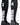 MadSportsStuff socks #14 / Small Player Id Jersey Number Socks Over the Calf Length Black White