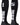 MadSportsStuff socks #15 / Medium Player Id Jersey Number Socks Over the Calf Length Black White