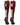 MadSportsStuff socks #16 / Small Player Id Jersey Number Socks Over the Calf Length Maroon White